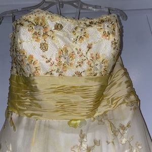 Yellow Jovani Dress